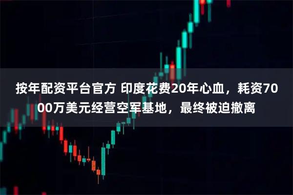 按年配资平台官方 印度花费20年心血，耗资7000万美元经营空军基地，最终被迫撤离