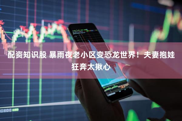 配资知识股 暴雨夜老小区变恐龙世界！夫妻抱娃狂奔太揪心